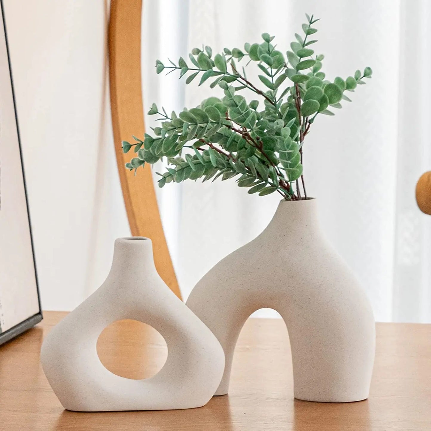 Duo vases hollow