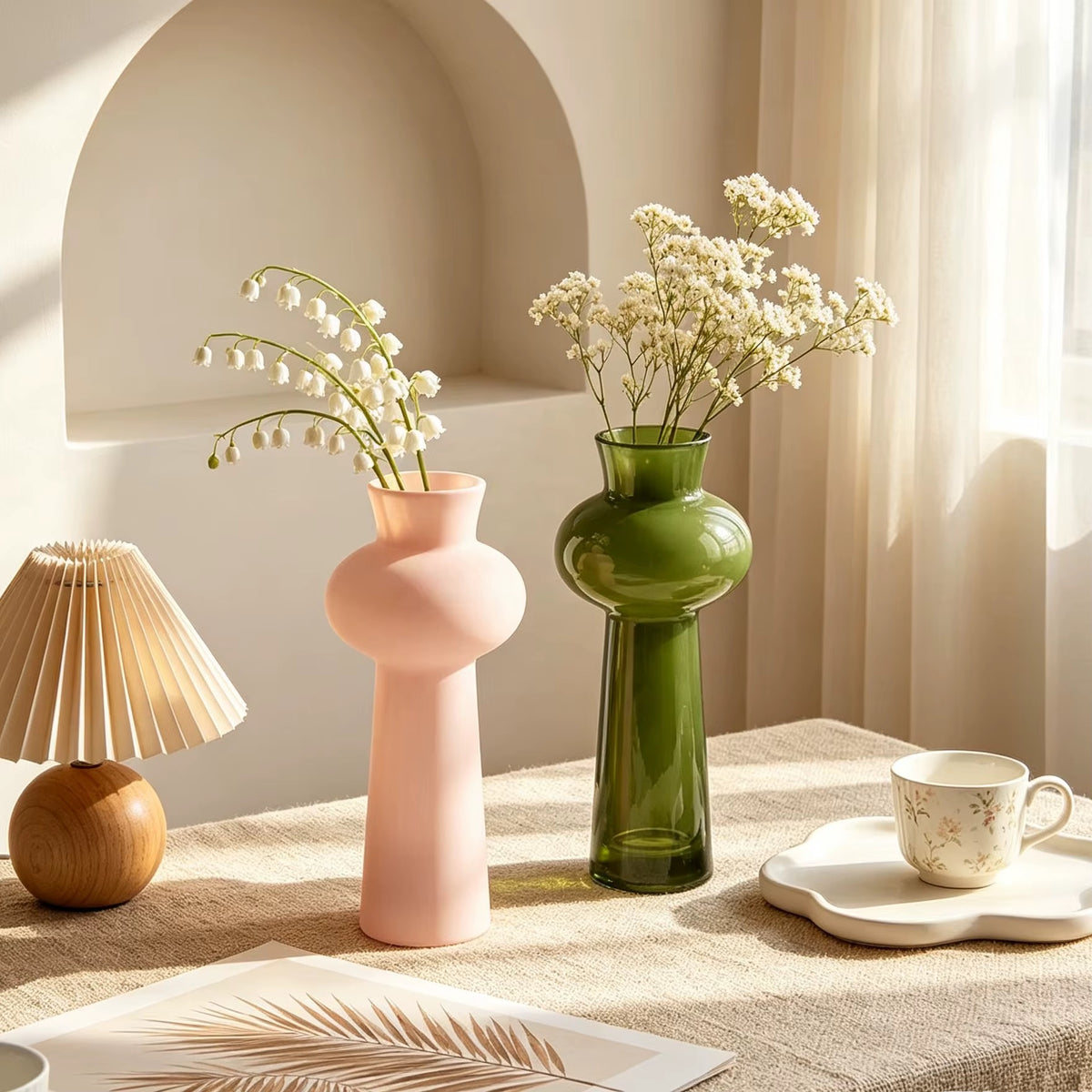 Vase Verre Silhouette Totem