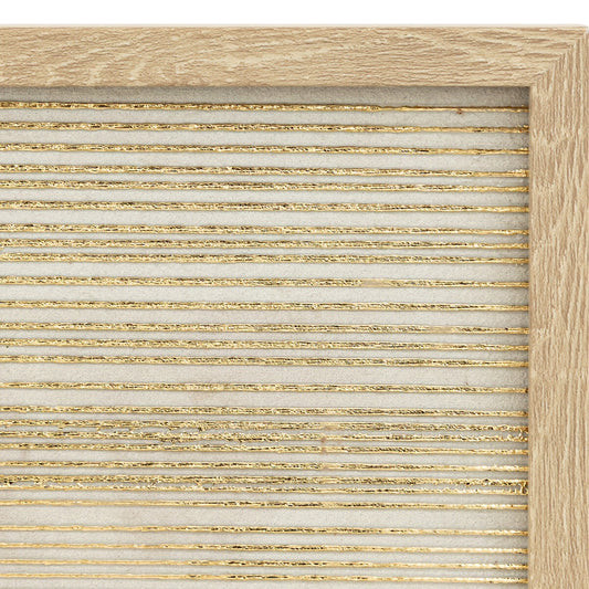 Toile imprimée Elin 50x70 cm - Doré