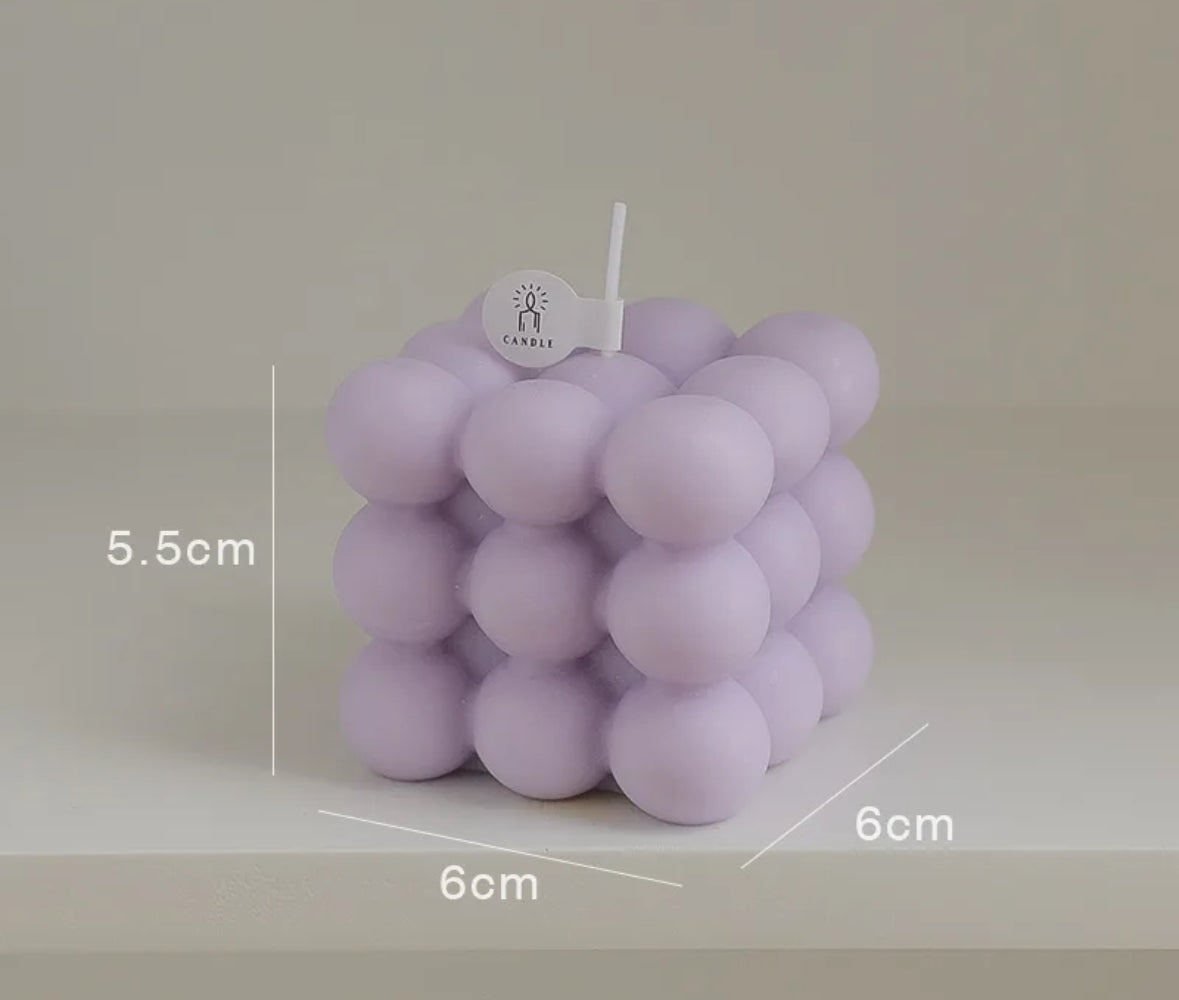 Bougie parfumée bulle