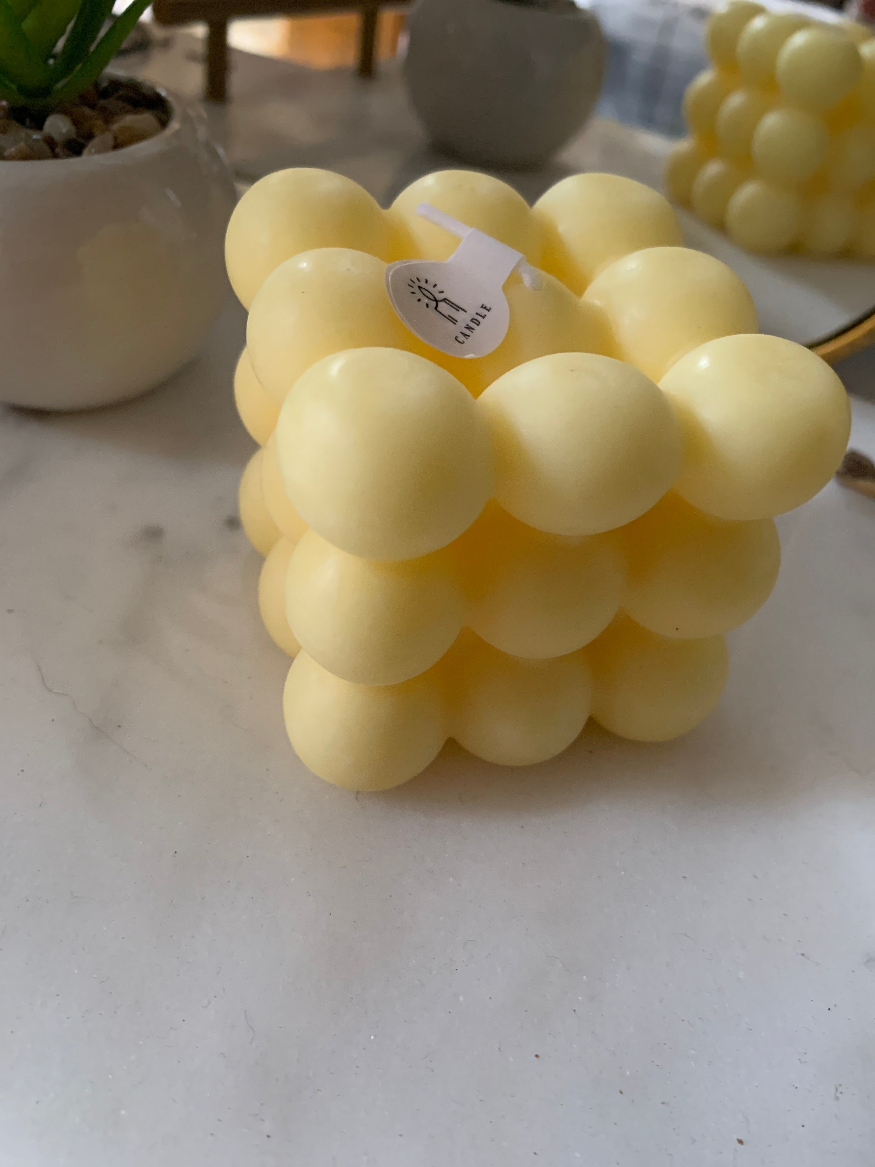 Bougie parfumée bulle