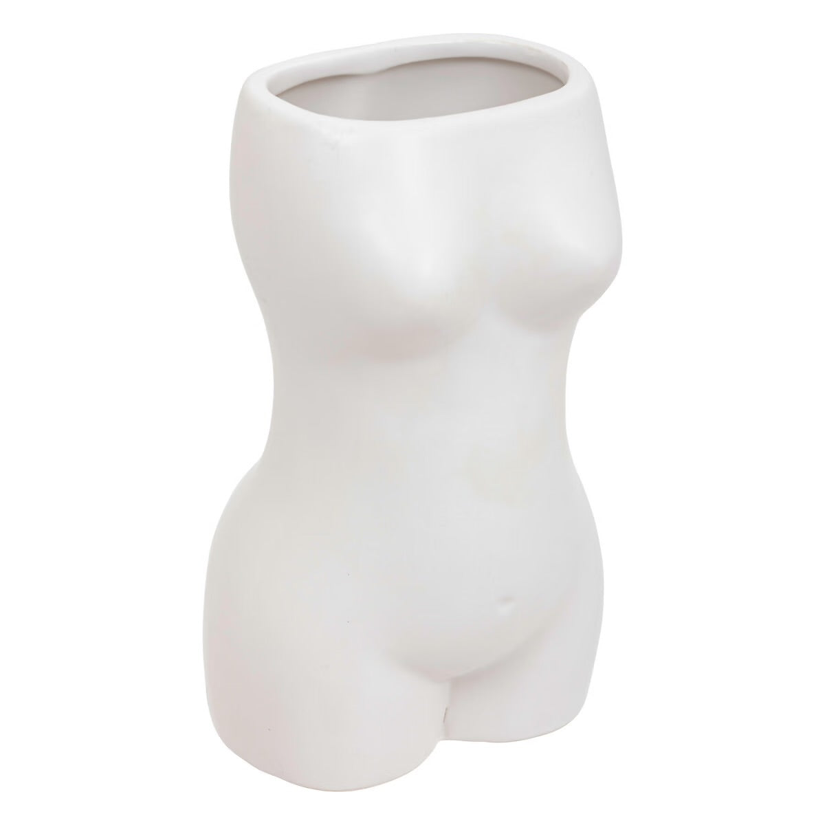 Vase céramique corps Etel - Blanc