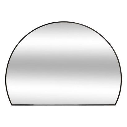 Miroir métal ALICE - 90 x 65 cm - Noir ou Doré