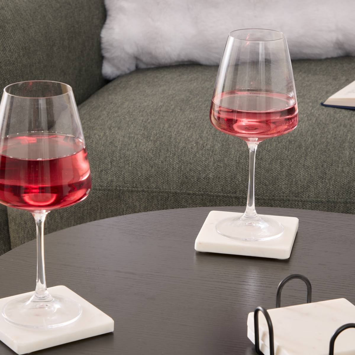 Lot de 4 Dessous de Verre Marbre