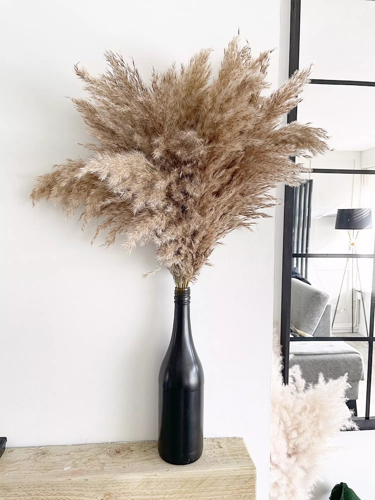 Pampas naturelles fluffy