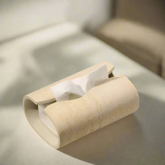 Distributeur de mouchoirs Travertin