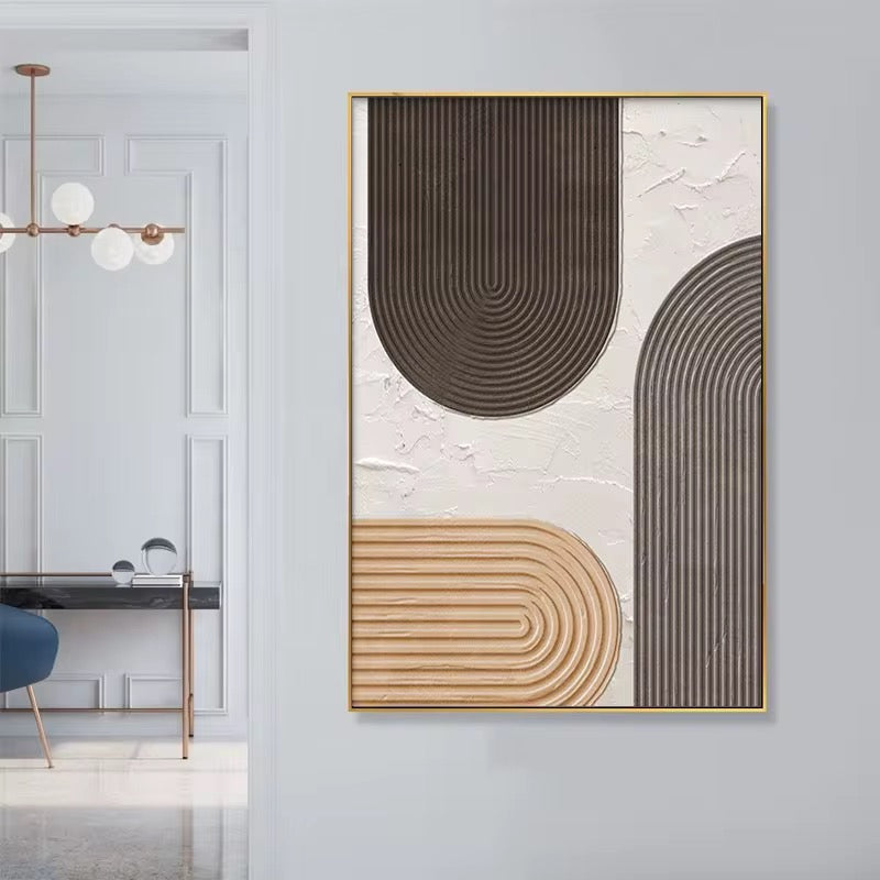 Tableau Arches contrastées - 60x90 cm - Collection Wabi Sabi