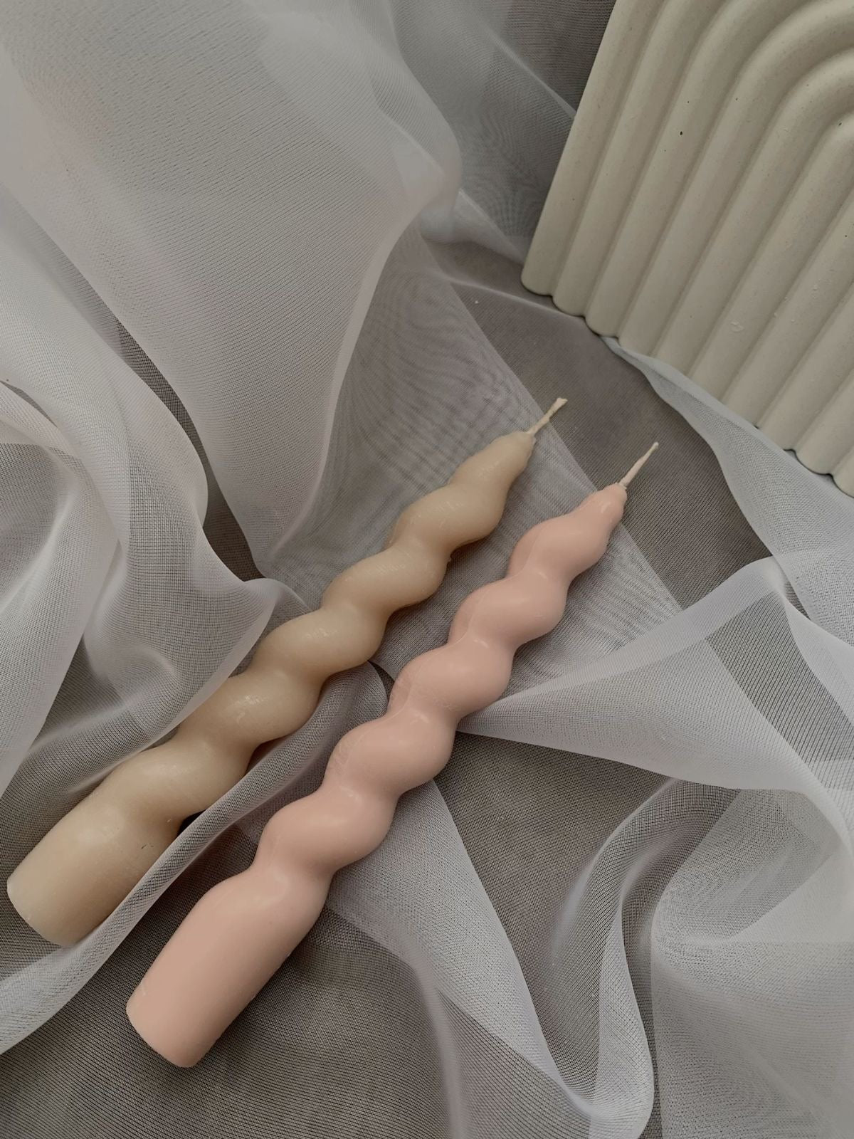 Duo Bougies Spirales - Twist Chic