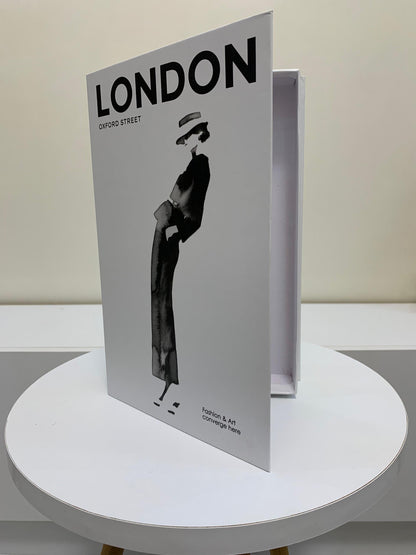 Livre décoratif rangement