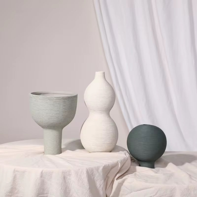Vases brossés Lino