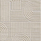 Tapis texturé beige – 140x200 cm