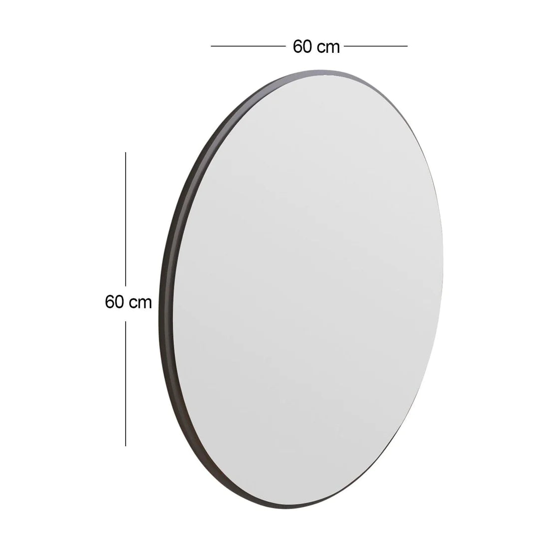 Miroir minimaliste 60cm