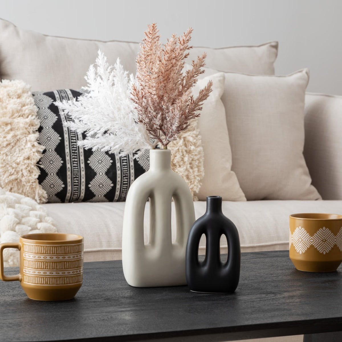 Duo de vases céramique Inu