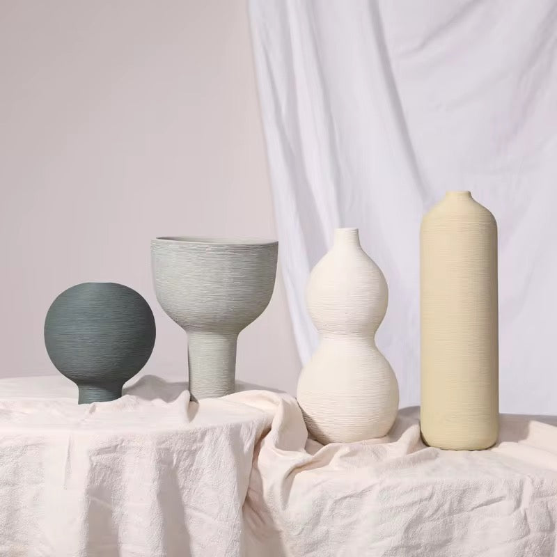 Vases brossés Lino