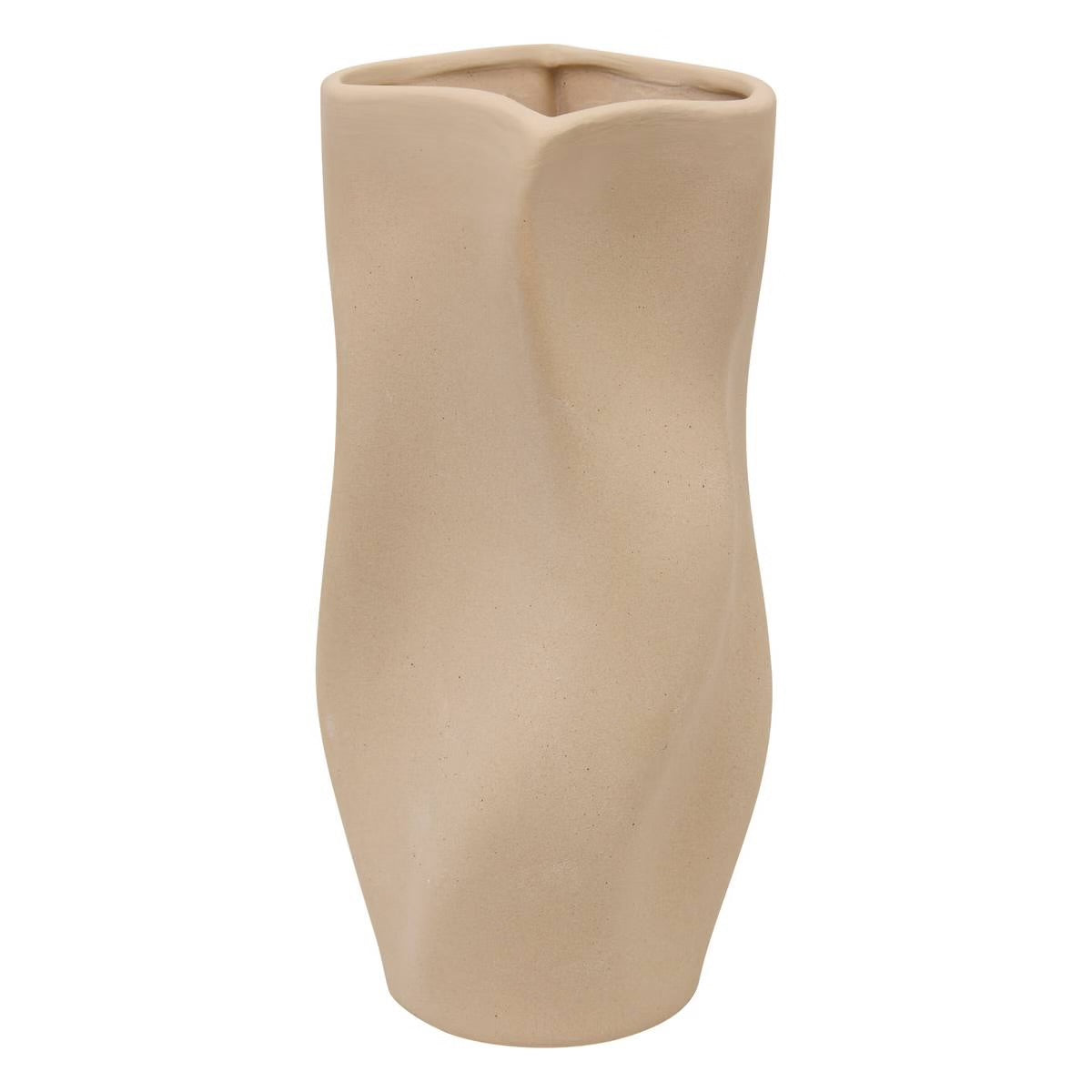 Vase céramique Grigor nude Beige