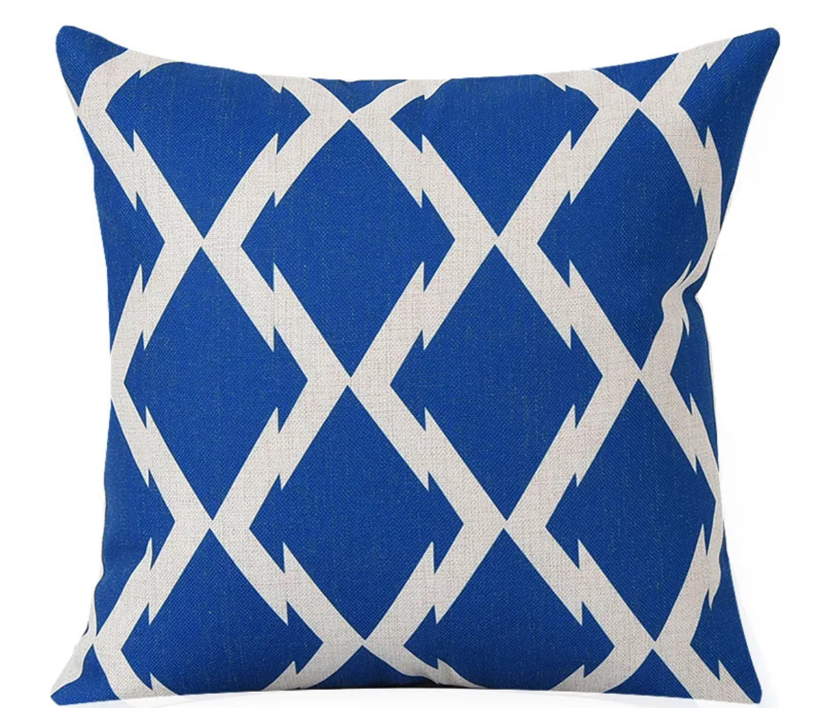 Coussins tons bleu