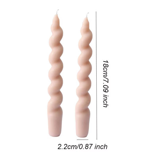Duo Bougies Spirales - Twist Chic