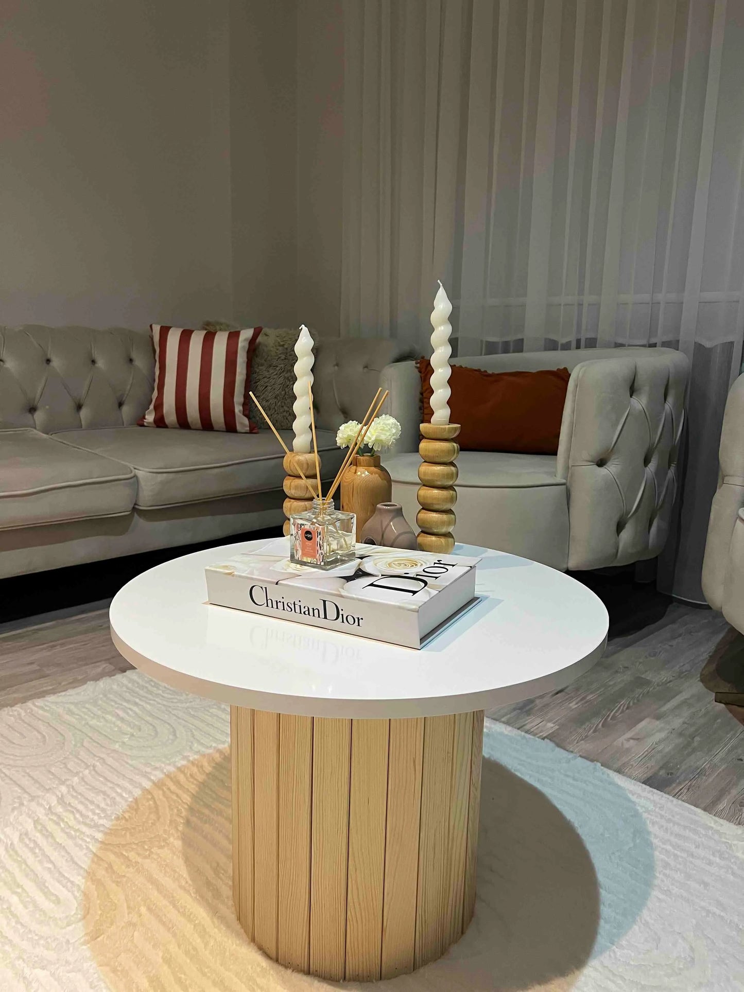 Table basse Japandi
