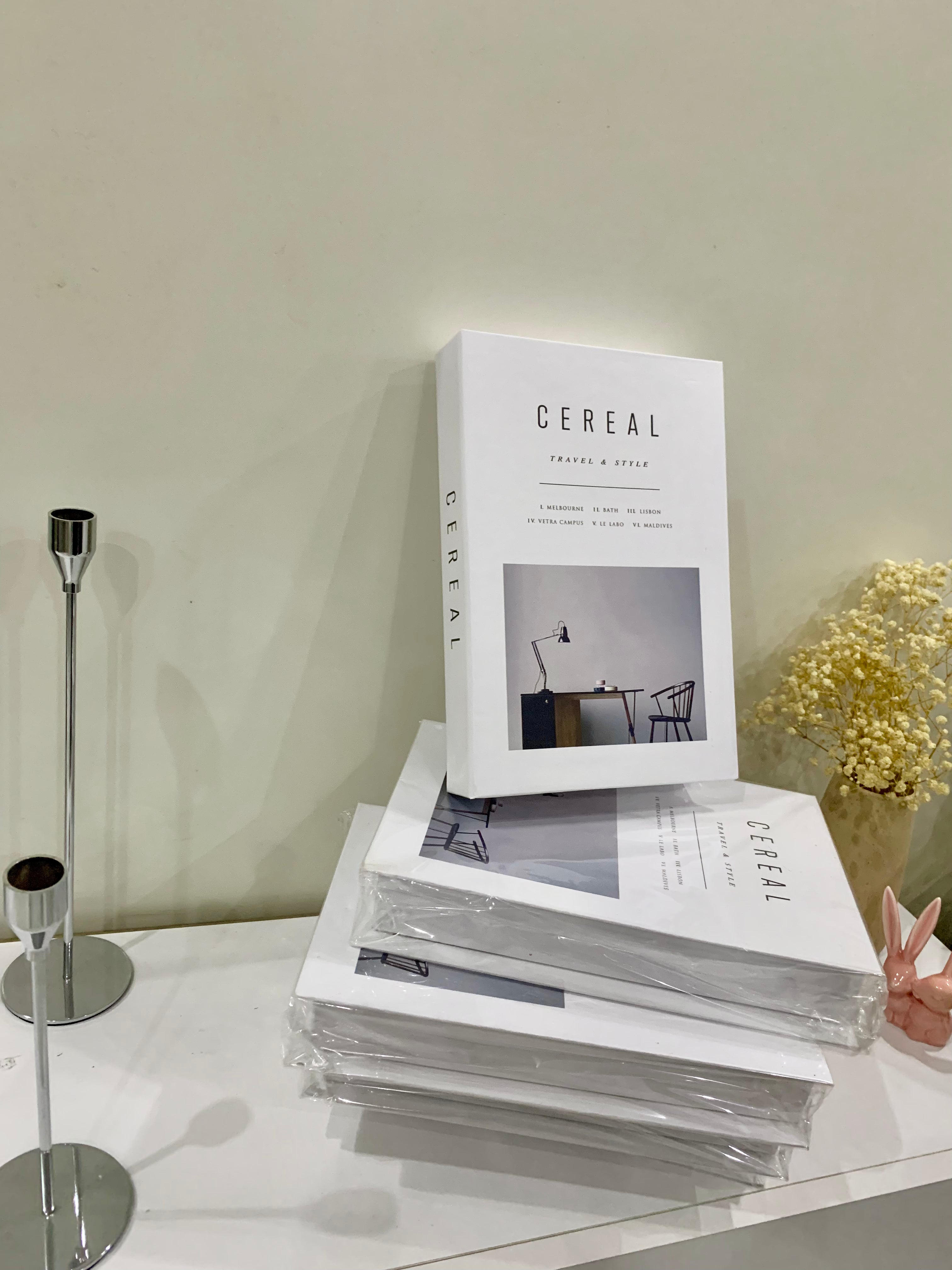 Livre décoratif rangement