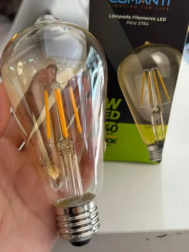 Ampoule LED décorative E27 – 4W
 – forme goutte