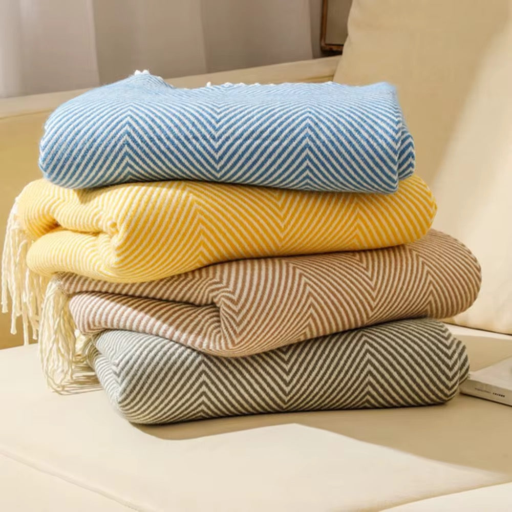Plaid chevron Lina 125x150 cm