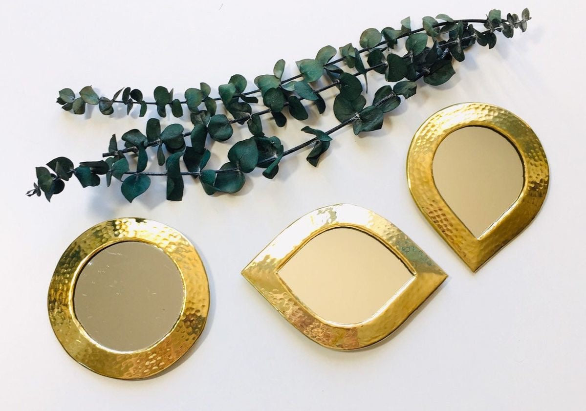 Miroir martelé
