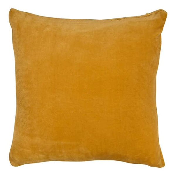 Coussin flanelle uni 38x38 cm