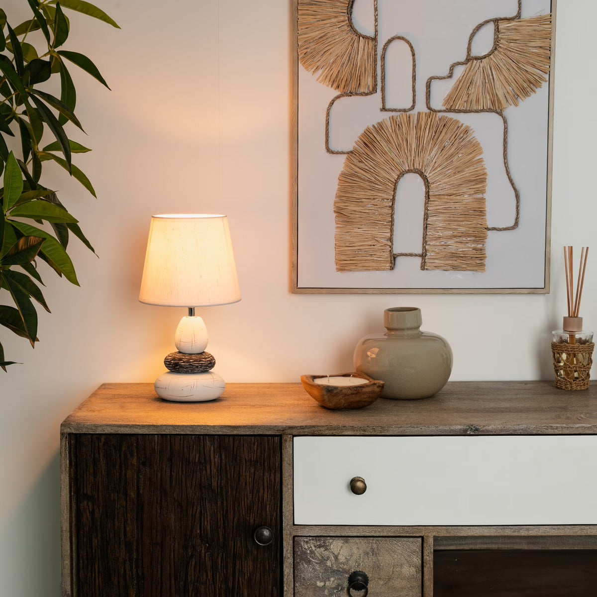 Lampe 3galets clary